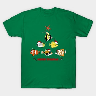 Fishmas Tree T-Shirt